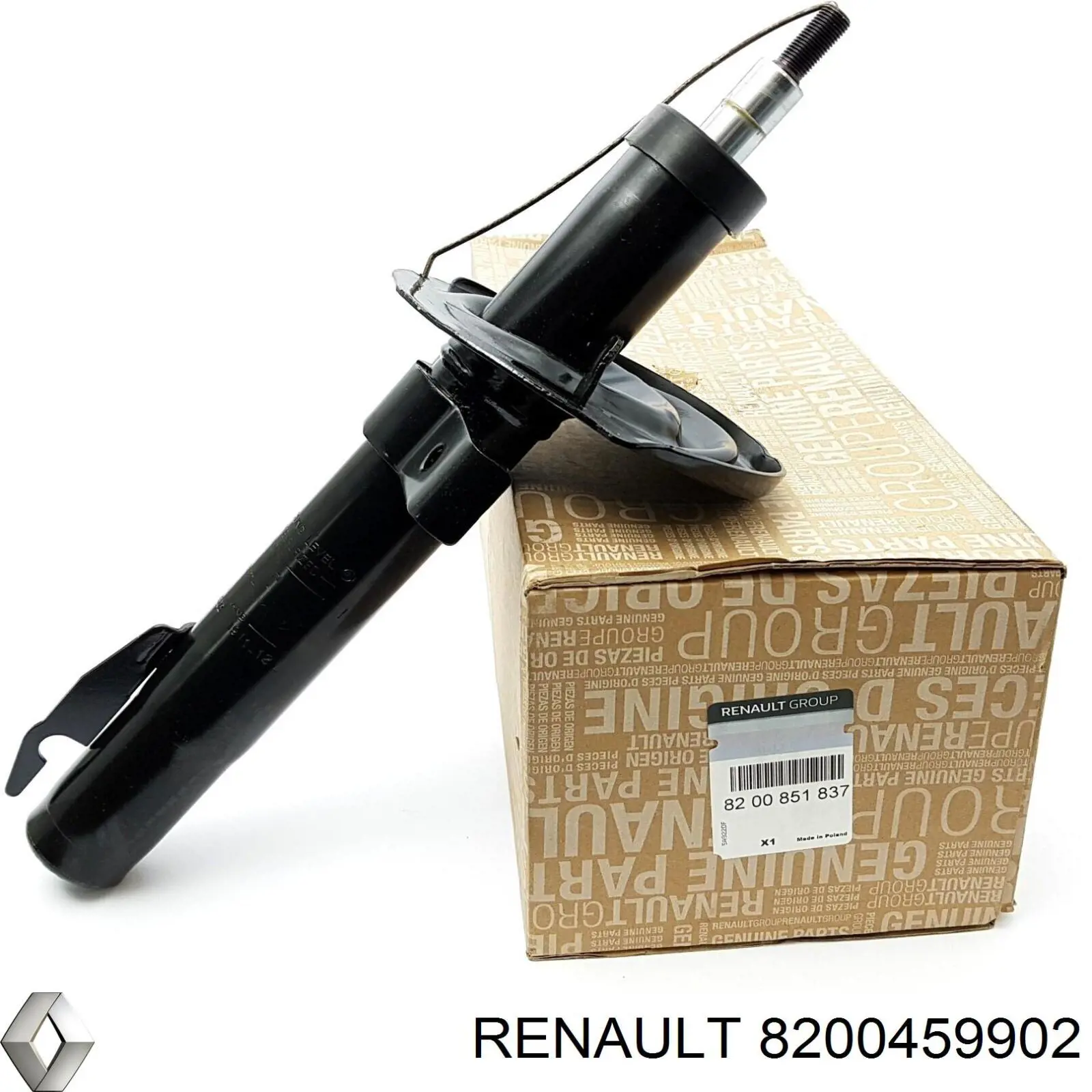 Амортизатор передний 8200459902 Renault (RVI)