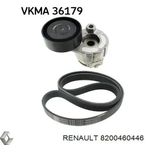 Роликовий модуль натяжителя ремня Renault (RVI) 8200460446 цена, от 12.67 USD