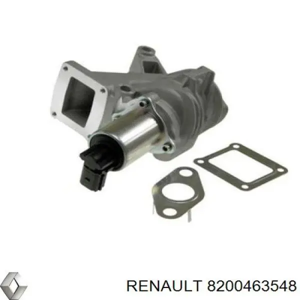 8200463548 Renault (RVI) válvula egr de recirculação dos gases