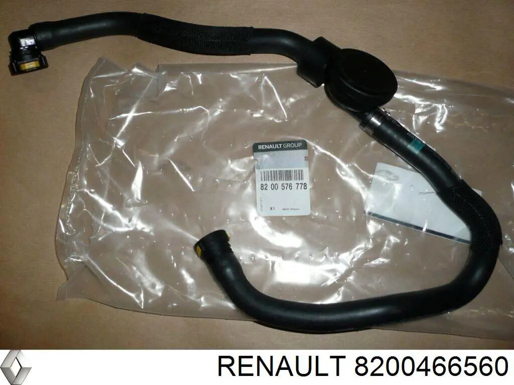 Патрубок вентиляции картерных газов 8200466560 Renault (RVI)