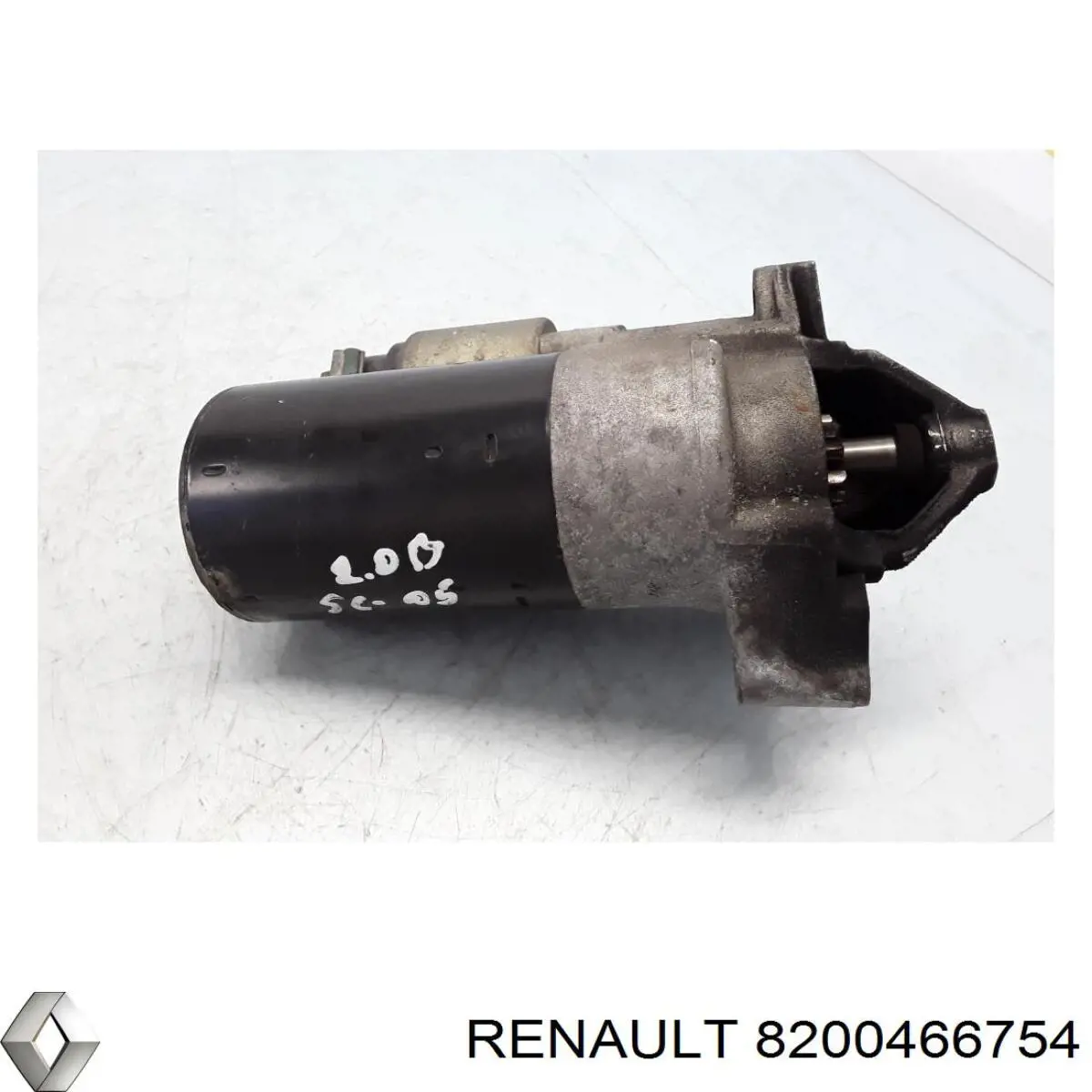 Стартер 8200466754 Renault (RVI)