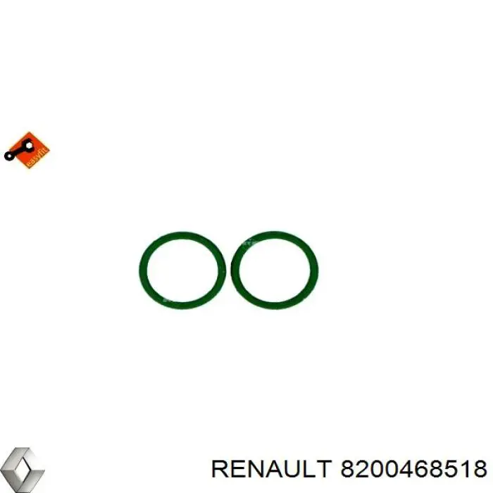 Купить 8200468518 Renault (RVI) Осушитель кондиционера