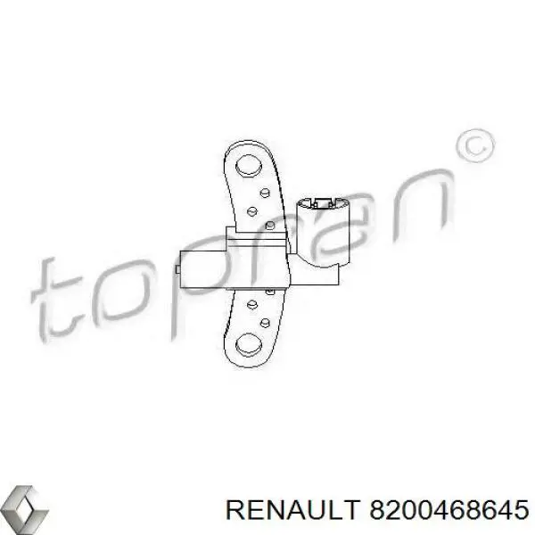 Купить 8200468645 Renault (RVI) Датчик оборотов коленвала