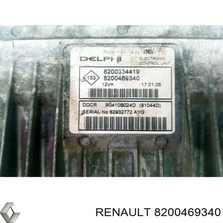 ЭБУ двигателем Renault (RVI) 8200469340 цена, от 18.74 USD