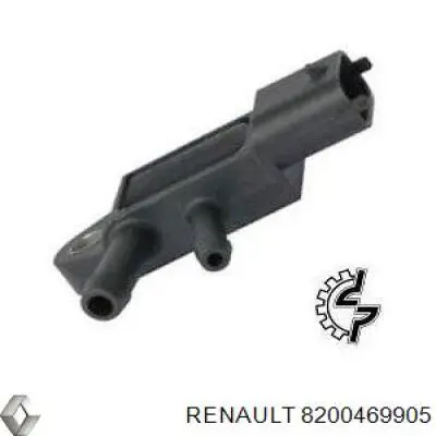 8200469905 Renault (RVI) sensor de pressão dos gases de escape
