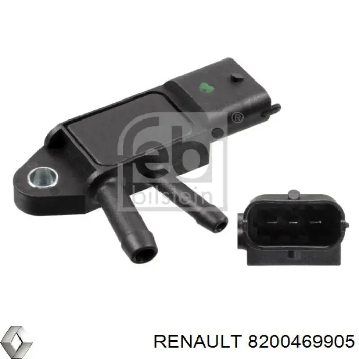 Датчик давления выхлопных газов 8200469905 Renault (RVI)