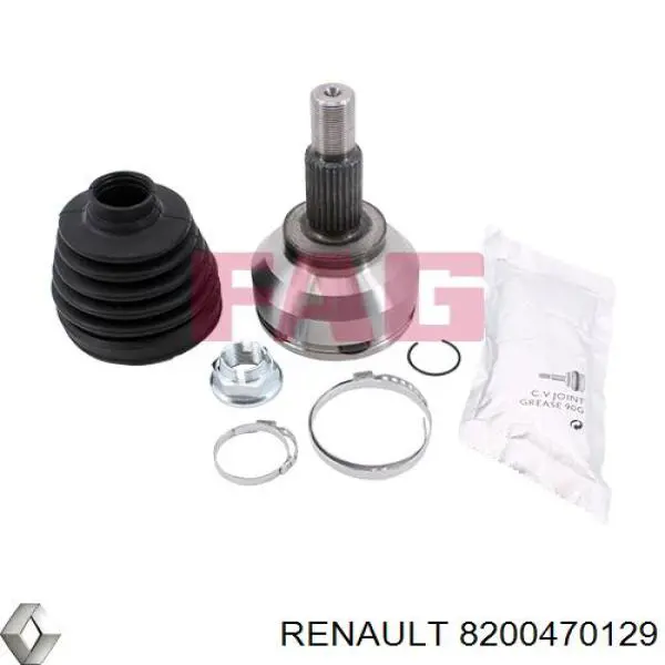 Привод передний левый Renault (RVI) 8200470129 цена, от 50.73 USD