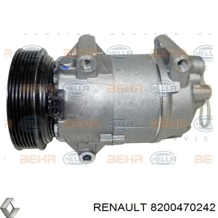 Насос кондиционера Renault (RVI) 8200470242