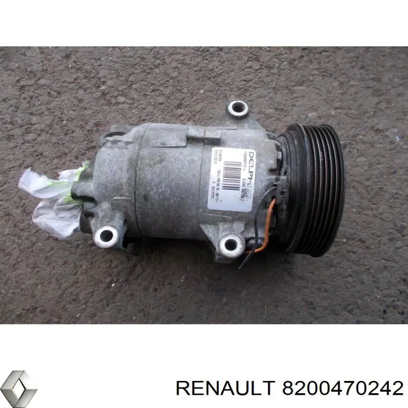 Компрессор системы кондиционирования Renault (RVI) 8200470242 цена, от 90.19 USD
