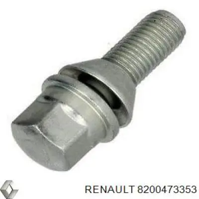 Tornillo de rueda 8200473353 Renault (RVI)