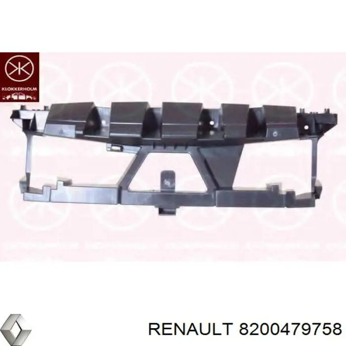 Суппорт радиатора в сборе (монтажная панель крепления фар) RENAULT 8200479758
