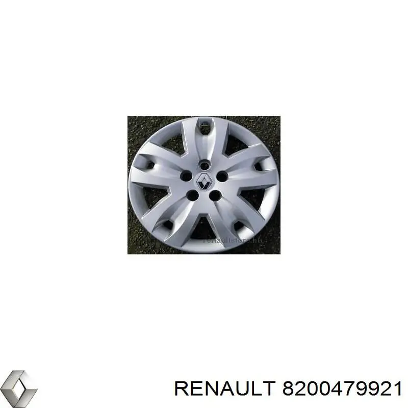 Колпак колесного диска Renault (RVI) 8200479921 цена, от 23.39 USD