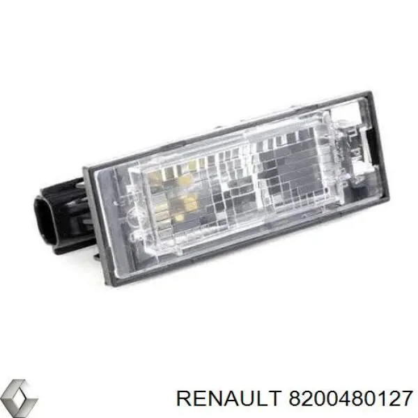 Фонарь подсветки номерного знака 8200480127 Renault (RVI)