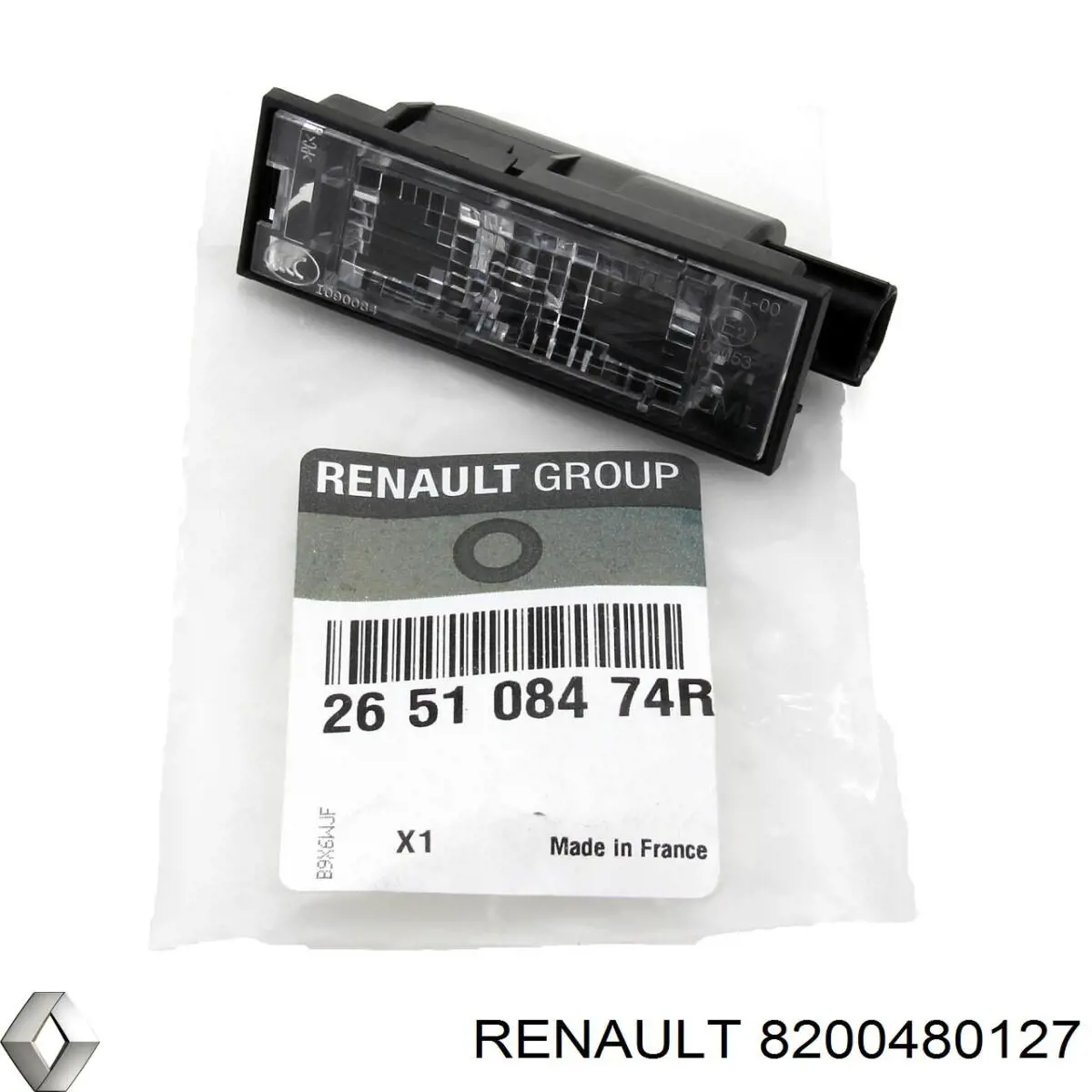 Фонарь подсветки заднего номера Renault (RVI) 8200480127 цена, от 14.09 USD