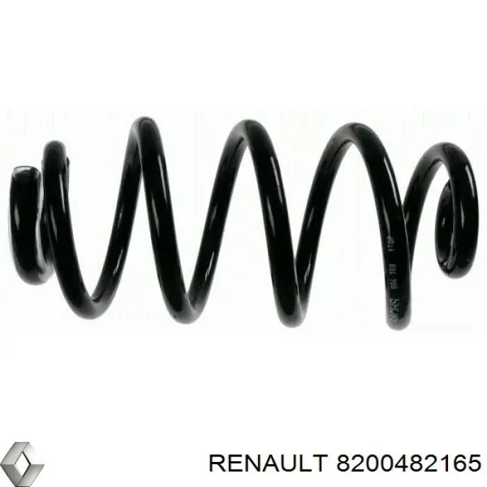 Задняя пружина 8200482165 Renault (RVI)