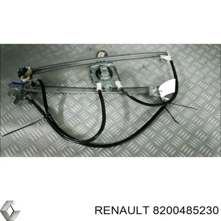 Mecanismo de acionamento de vidro da porta dianteira direita Renault Espace IV JK0