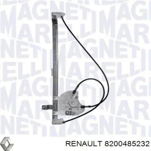 Купить 8200485232 Renault (RVI) Механизм стеклоподъемника двери задней левой