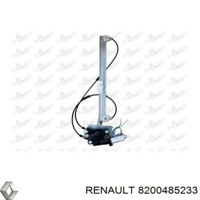 Купить 8200485233 Renault (RVI) Механизм стеклоподъемника двери задней правой