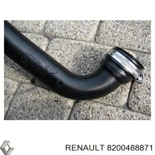 8200488871 RENAULT Tubo flexible de aire de sobrealimentación izquierdo original y equivalente