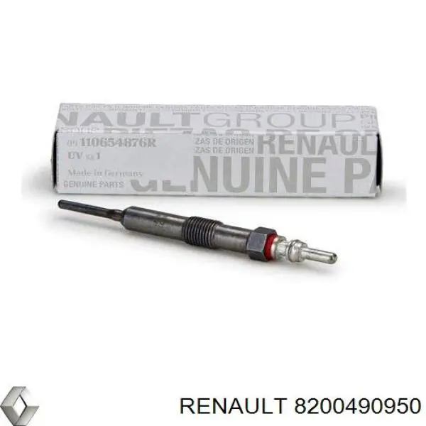 Купить 8200490950 Renault (RVI) Свечи накала