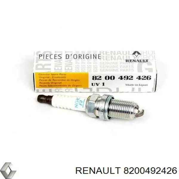 8200492426 Renault (RVI) vela de ignição