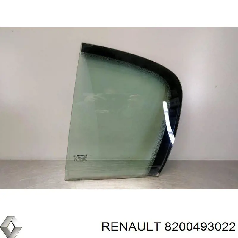 Vidro de janelo da porta traseira esquerda para Renault Megane (LM0)