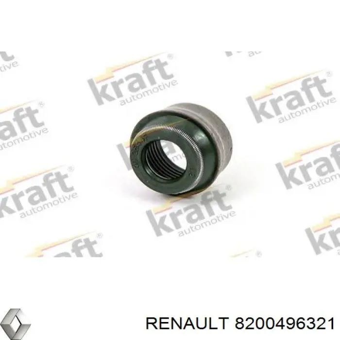 Купить 8200496321 Renault (RVI) Сальник клапана (маслосъемный), впуск/выпуск