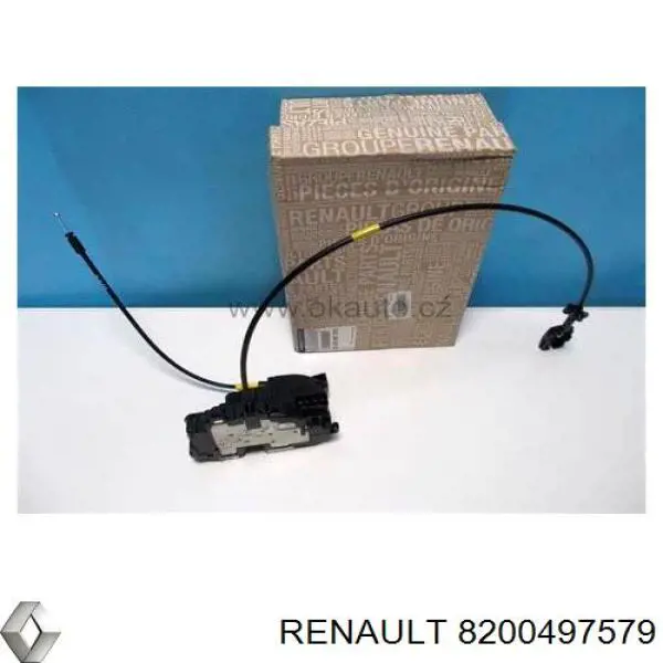 Замок водительской двери 8200497579 Renault (RVI)