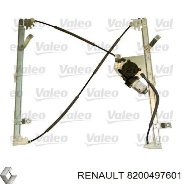 Механизм стеклоподъемника двери передней правой 8200497601 Renault (RVI)