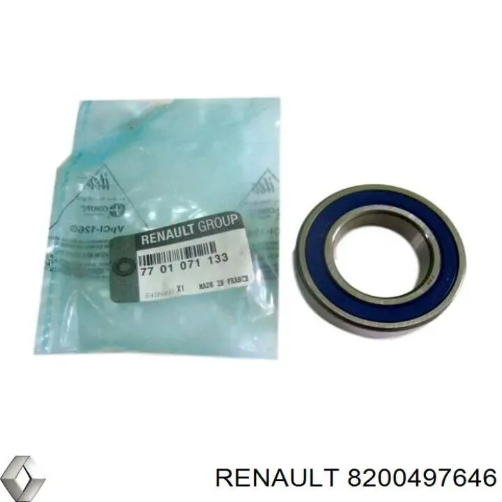 8200497646 Renault (RVI) подвесной подшипник передней полуоси