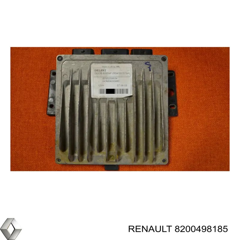 Модуль управления (ЭБУ) впрыском топлива 8200498185 Renault (RVI)