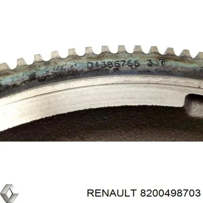 Маховик двигателя RENAULT 8200498703