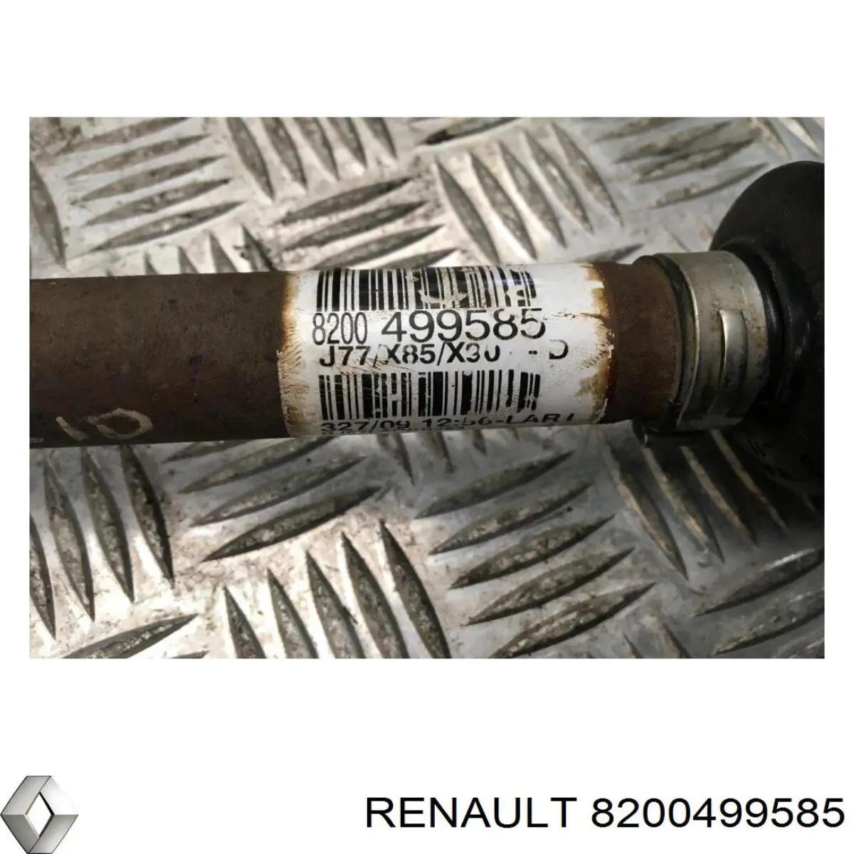 8200499585 Renault (RVI) semieixo (acionador dianteiro esquerdo)