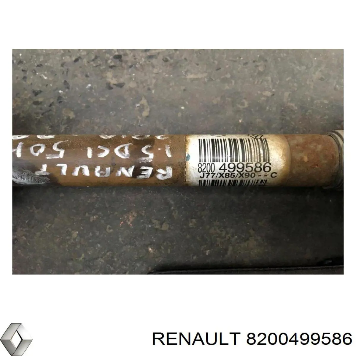 8200499586 Renault (RVI) полуось (привод передняя правая)