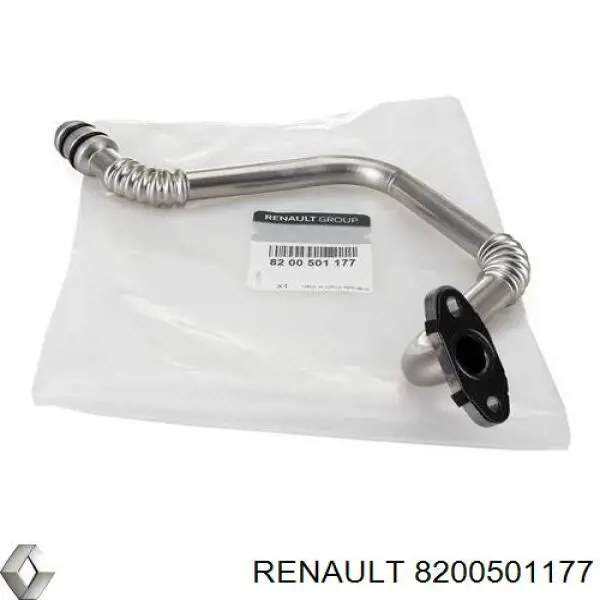 8200501177 Renault (RVI) tubo (mangueira de derivação de óleo de turbina)