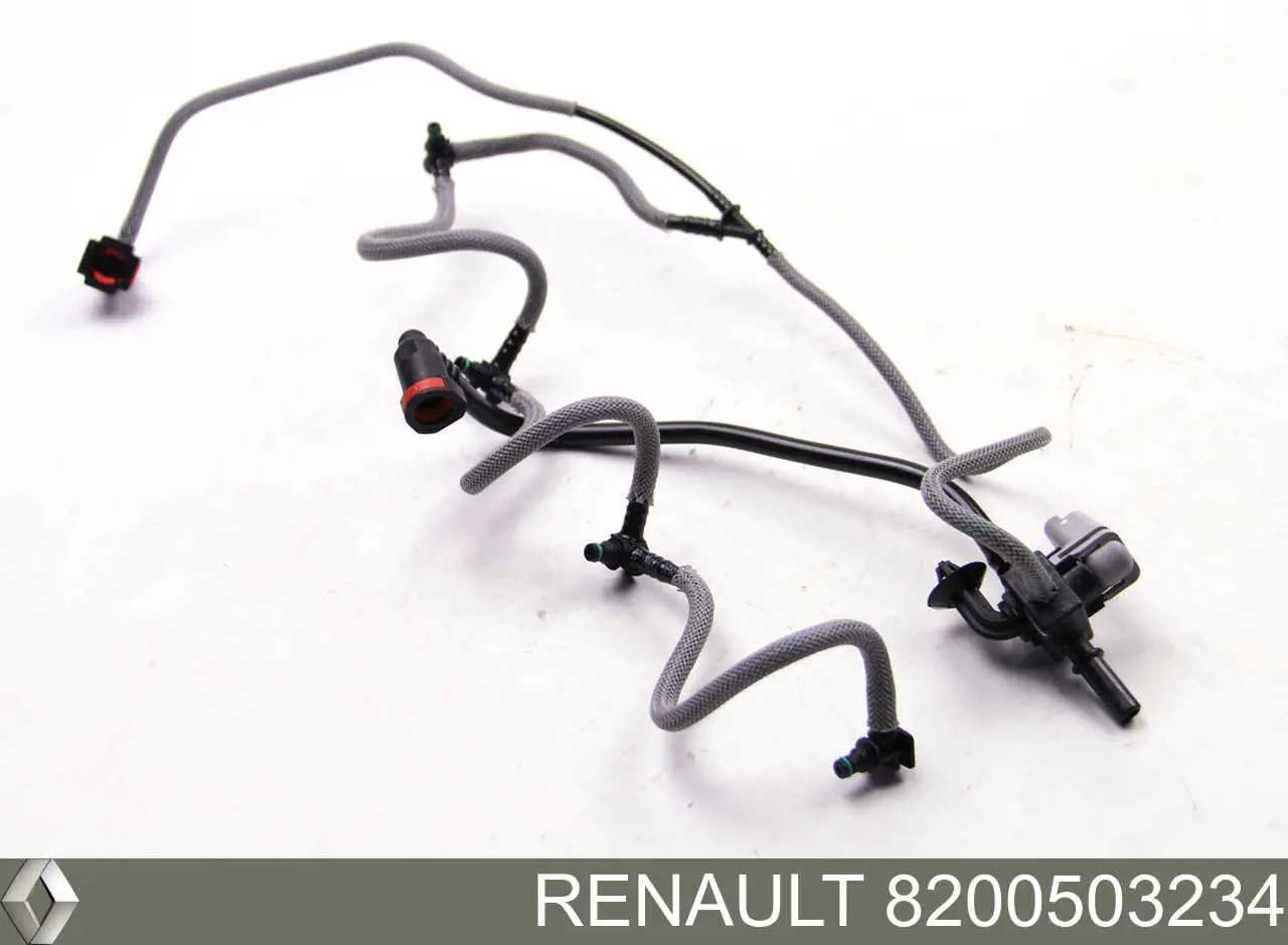 Трубка топливная, обратная от форсунок Renault (RVI) 8200503234