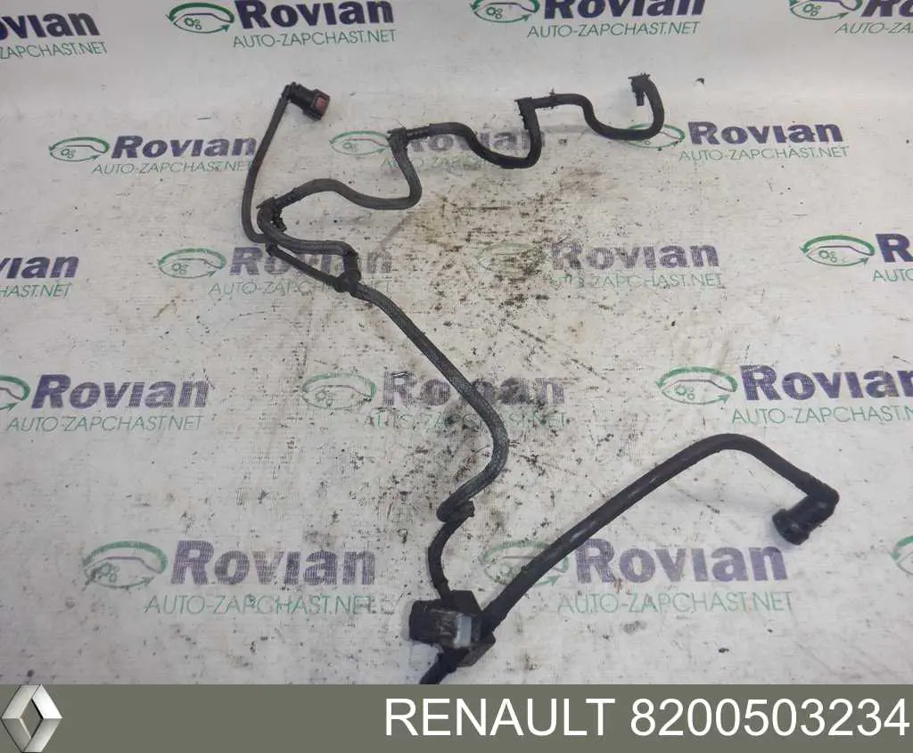 1752000Q1G Renault (RVI) Трубка топливная обратная от форсунок