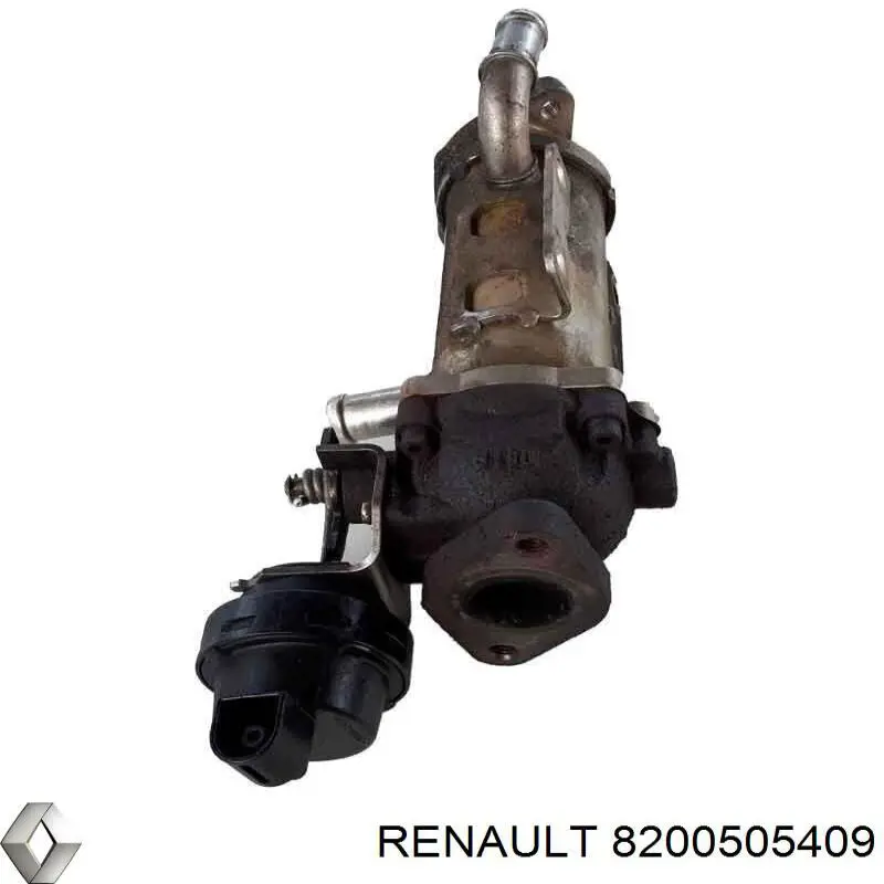 8200505409 Renault (RVI) radiador do sistema egr de recirculação dos gases de escape