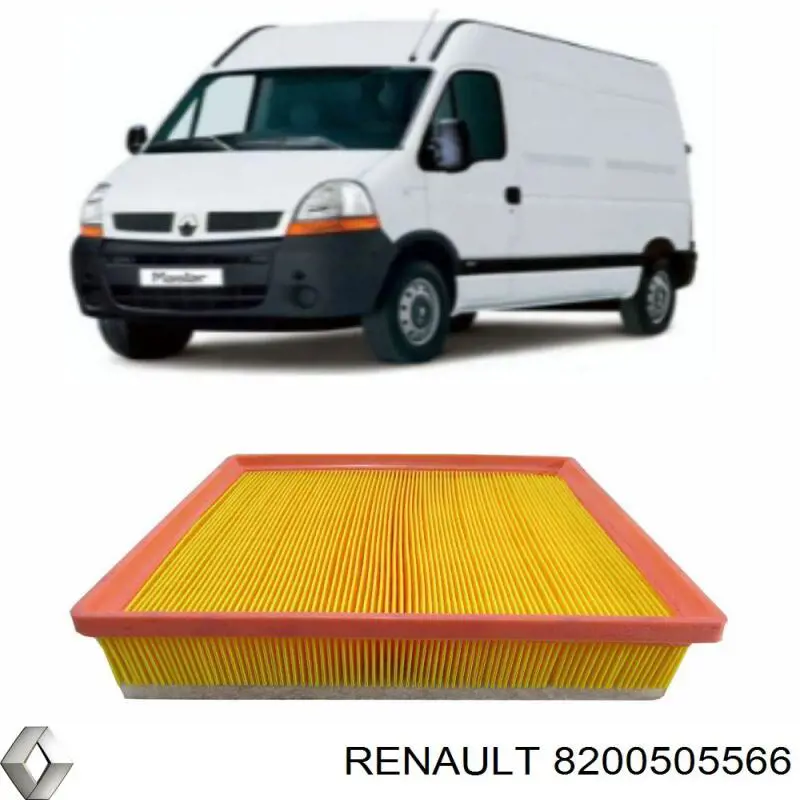 Элемент воздушного фильтра Renault (RVI) 8200505566 цена, от 13.80 USD