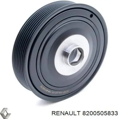 Шкив коленвала (демпфер) Renault (RVI) 8200505833