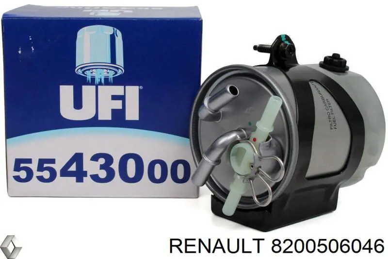 Топливный фильтр 8200506046 Renault (RVI)