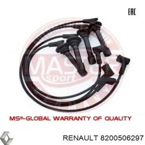 Купить 8200506297 Renault (RVI) Провода высокого напряжения