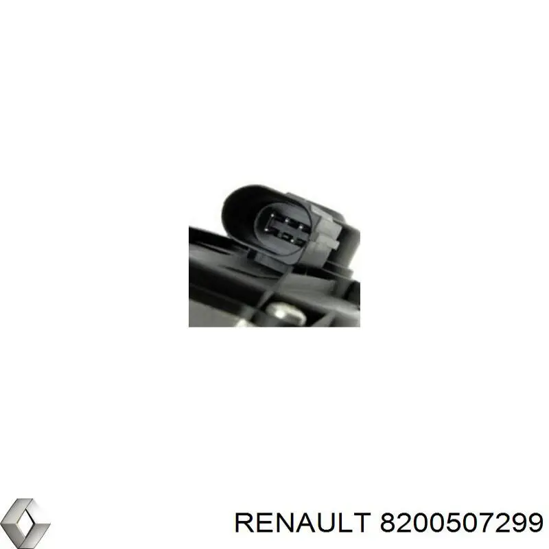 8200507299 Renault (RVI) válvula egr de recirculação dos gases