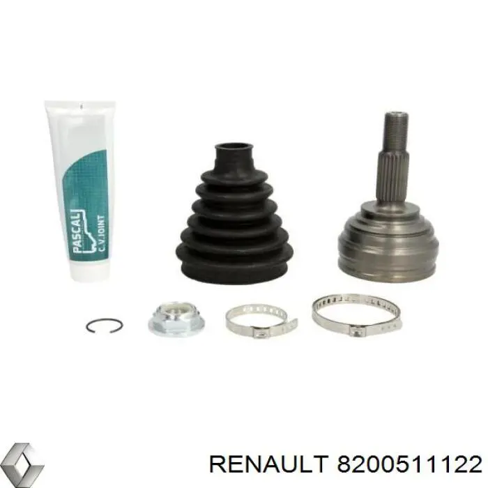 Купить 8200511122 Renault (RVI) Привод в сборе левый