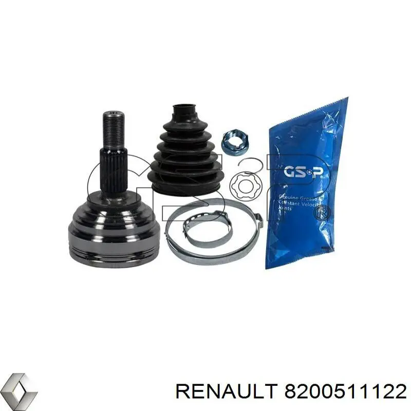 Привод передний левый Renault (RVI) 8200511122 цена, от 56.34 USD