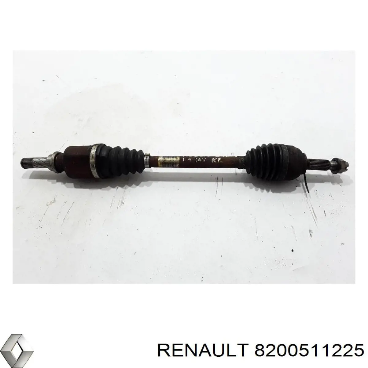 8200511225 Renault (RVI) полуось (привод передняя правая)