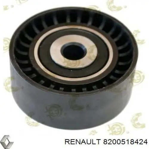 Rodillo, correa trapecial poli V 8200518424 Renault (RVI)