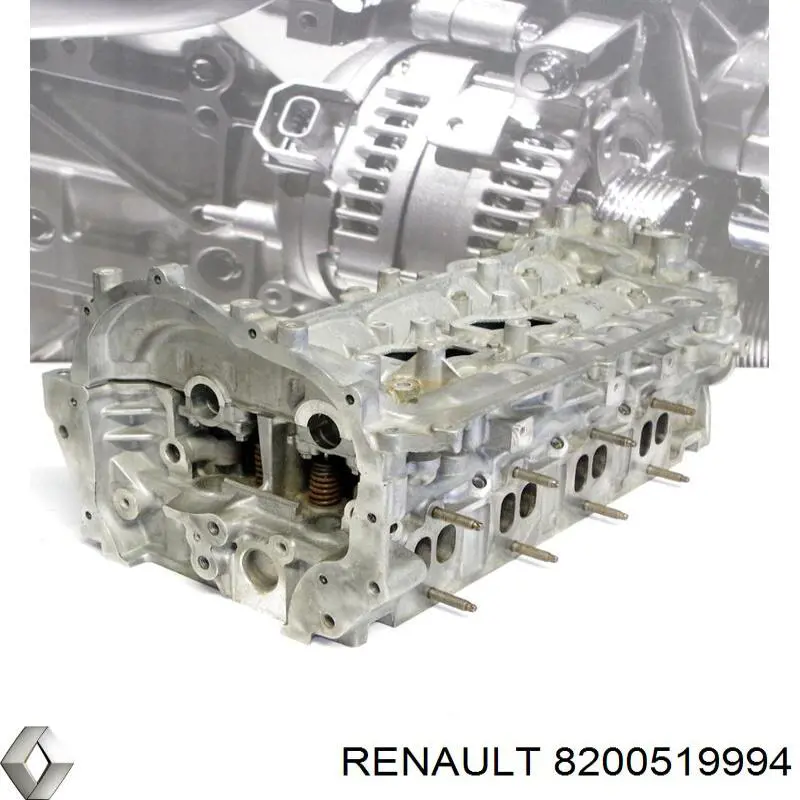 Головка двигателя Renault (RVI) 8200519994 цена, от 506.76 USD