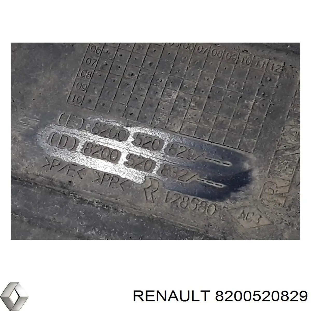 8200520829 Renault (RVI) Защита картера двигателя