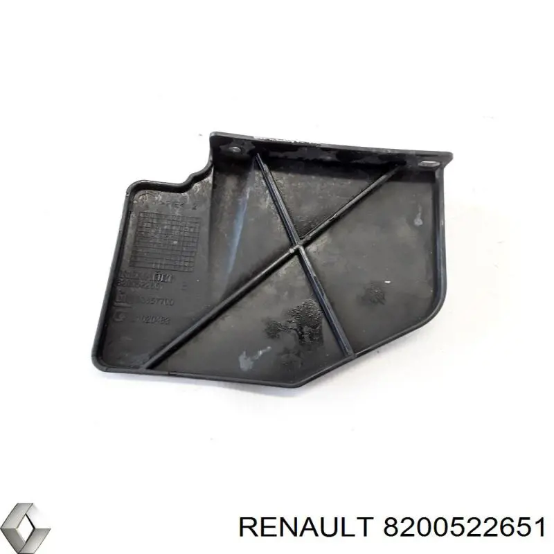 8200522651 Renault (RVI) conduto de ar (defletor esquerdo do radiador)